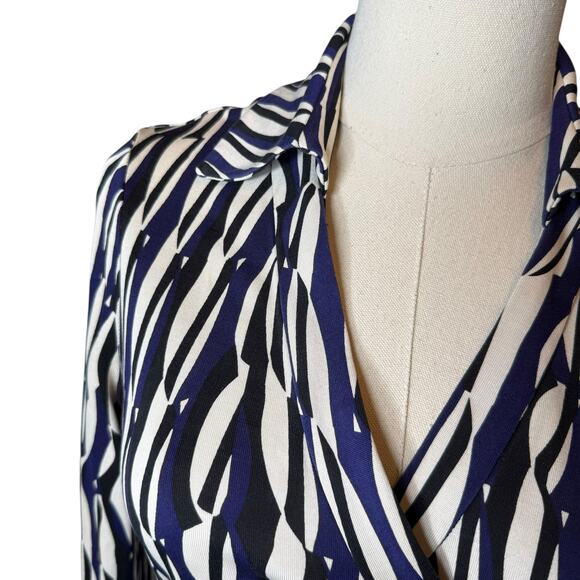 Diane Von Furstenberg New Jeanne Two Wrap Dress - Picture 5 of 8